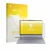 Front side of a product packaging with the brand logo upscreen. Next to it is the device Lenovo ThinkBook 14 2-in-1 Gen 6 show