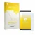 Front side of a product packaging with the brand logo upscreen. Next to it is the device BNCF BPad T1 shown with the correspon