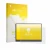 Front side of a product packaging with the brand logo upscreen. Next to it is the device ASUS ZenScreen MB16NCG shown with the