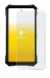 Image of the device Doogee S300 Pro with a wide variety of screen protectors.
