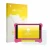 Front side of a product packaging with the brand logo upscreen. Next to it is the device Laptok LPK707PK 7" shown with the cor