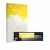 Front side of a product packaging with the brand logo upscreen. Next to it is the device Midland 8001 Pro shown with the corre