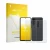 Front side of a product packaging with the brand logo upscreen. Next to it is the device Samsung Galaxy A27 5G (Front+Back) sh