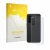 Front side of a product packaging with the brand logo upscreen. Next to it is the device Samsung Galaxy A27 5G (Back) shown wi