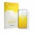 Front side of a product packaging with the brand logo upscreen. Next to it is the device Sharp Aquos R11 shown with the corres