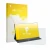 Front side of a product packaging with the brand logo upscreen. Next to it is the device Yodoit PTM16 16" shown with the corre