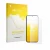 Front side of a product packaging with the brand logo upscreen. Next to it is the device Tecno Camon Slim shown with the corre