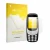 Front side of a product packaging with the brand logo upscreen. Next to it is the device Karbonn K32N shown with the correspon