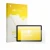 Front side of a product packaging with the brand logo upscreen. Next to it is the device Skoda Elroq 85 2027 shown with the co
