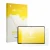 Front side of a product packaging with the brand logo upscreen. Next to it is the device Samsung Galaxy Tab S12 Ultra shown wi