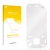 Front side of a product packaging with the brand logo upscreen. Next to it is the corresponding screen protector.
