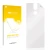 Front side of a product packaging with the brand logo upscreen. Next to it is the corresponding screen protector.