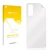 Front side of a product packaging with the brand logo upscreen. Next to it is the corresponding screen protector.