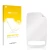Front side of a product packaging with the brand logo upscreen. Next to it is the corresponding screen protector.