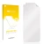Front side of a product packaging with the brand logo upscreen. Next to it is the corresponding screen protector.