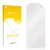 Front side of a product packaging with the brand logo upscreen. Next to it is the corresponding screen protector.