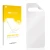 Front side of a product packaging with the brand logo upscreen. Next to it is the corresponding screen protector.