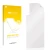 Front side of a product packaging with the brand logo upscreen. Next to it is the corresponding screen protector.