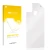 Front side of a product packaging with the brand logo upscreen. Next to it is the corresponding screen protector.