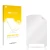 Front side of a product packaging with the brand logo upscreen. Next to it is the corresponding screen protector.