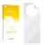 Front side of a product packaging with the brand logo upscreen. Next to it is the corresponding screen protector.