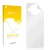 Front side of a product packaging with the brand logo upscreen. Next to it is the corresponding screen protector.