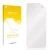 Front side of a product packaging with the brand logo upscreen. Next to it is the corresponding screen protector.