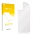 Front side of a product packaging with the brand logo upscreen. Next to it is the corresponding screen protector.