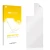 Front side of a product packaging with the brand logo upscreen. Next to it is the corresponding screen protector.