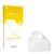 Front side of a product packaging with the brand logo upscreen. Next to it is the corresponding screen protector.