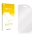 Front side of a product packaging with the brand logo upscreen. Next to it is the corresponding screen protector.