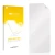 Front side of a product packaging with the brand logo upscreen. Next to it is the corresponding screen protector.