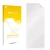 Front side of a product packaging with the brand logo upscreen. Next to it is the corresponding screen protector.