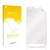 Front side of a product packaging with the brand logo upscreen. Next to it is the corresponding screen protector.