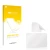Front side of a product packaging with the brand logo upscreen. Next to it is the corresponding screen protector.