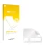 Front side of a product packaging with the brand logo upscreen. Next to it is the corresponding screen protector.