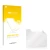 Front side of a product packaging with the brand logo upscreen. Next to it is the corresponding screen protector.
