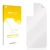 Front side of a product packaging with the brand logo upscreen. Next to it is the corresponding screen protector.