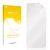 Front side of a product packaging with the brand logo upscreen. Next to it is the corresponding screen protector.