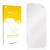 Front side of a product packaging with the brand logo upscreen. Next to it is the corresponding screen protector.