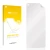 Front side of a product packaging with the brand logo upscreen. Next to it is the corresponding screen protector.