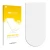 Front side of a product packaging with the brand logo upscreen. Next to it is the corresponding screen protector.