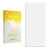 Front side of a product packaging with the brand logo upscreen. Next to it is the corresponding screen protector.
