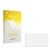 Front side of a product packaging with the brand logo upscreen. Next to it is the corresponding screen protector.