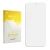 Front side of a product packaging with the brand logo upscreen. Next to it is the corresponding screen protector.