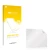 Front side of a product packaging with the brand logo upscreen. Next to it is the corresponding screen protector.