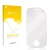 Front side of a product packaging with the brand logo upscreen. Next to it is the corresponding screen protector.