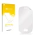 Front side of a product packaging with the brand logo upscreen. Next to it is the corresponding screen protector.