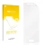 Front side of a product packaging with the brand logo upscreen. Next to it is the corresponding screen protector.