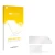 Front side of a product packaging with the brand logo upscreen. Next to it is the corresponding screen protector.